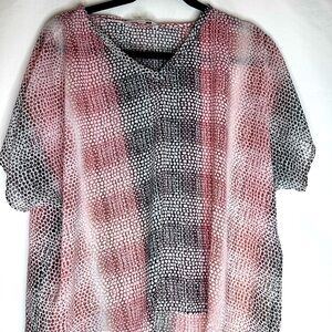 Cabi cover up tee sheer